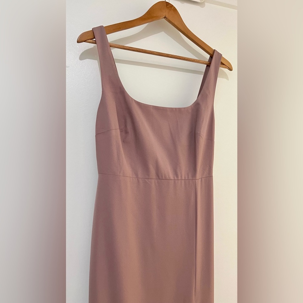 BHLDN Catarina Crepe Maxi Dress – Dusty Rose – Size 4